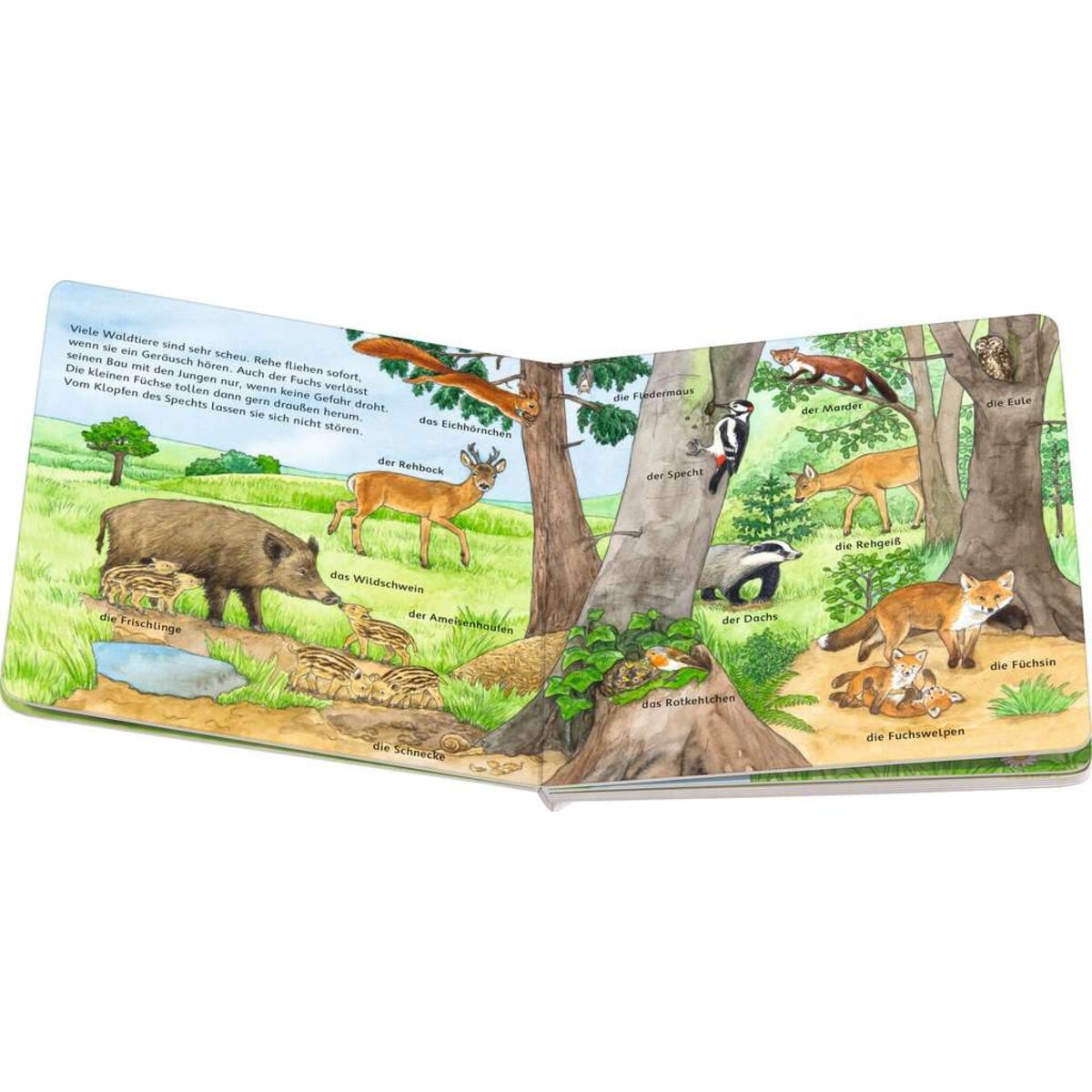 Ravensburger Mein Bilder-Wörterbuch: Unsere Tiere