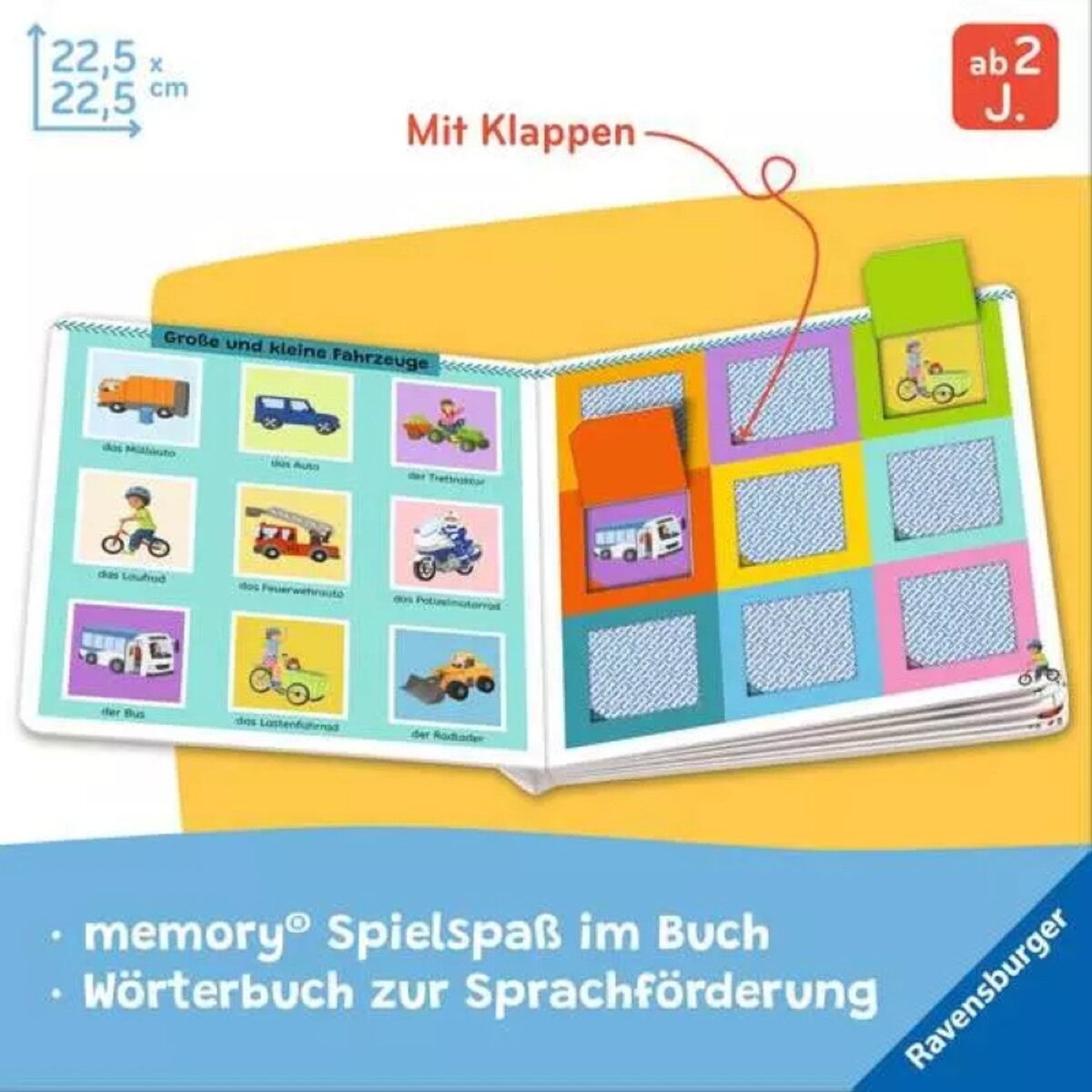 Ravensburger Kinderbuch Mein erstes Memory Spielbuch