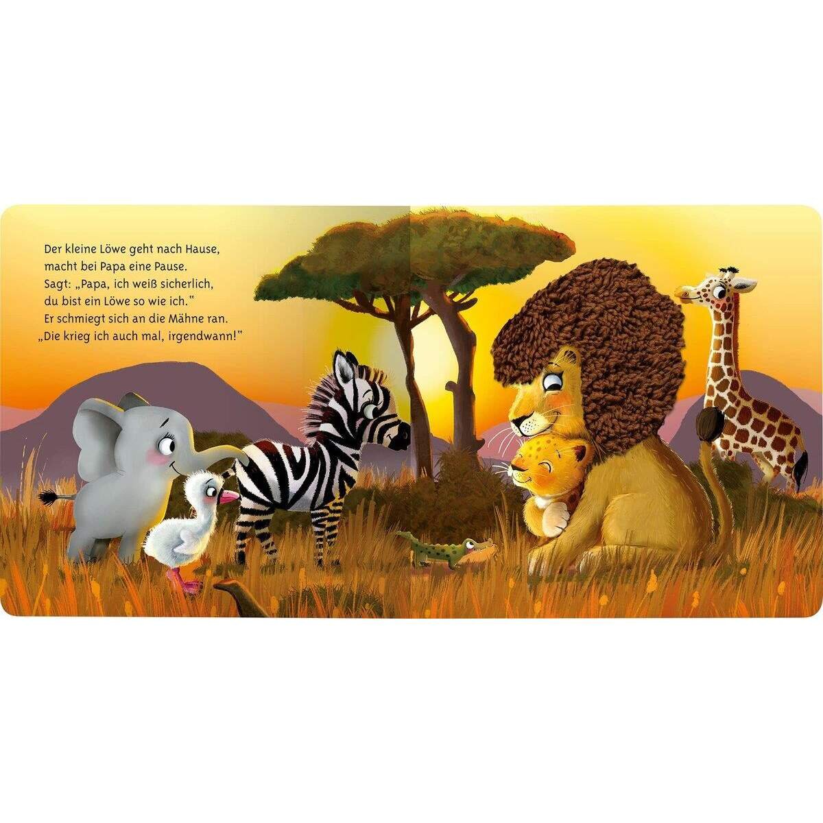 Ravensburger Mein erstes Vorlese-Fühlbuch: Bist du ein Löwe?