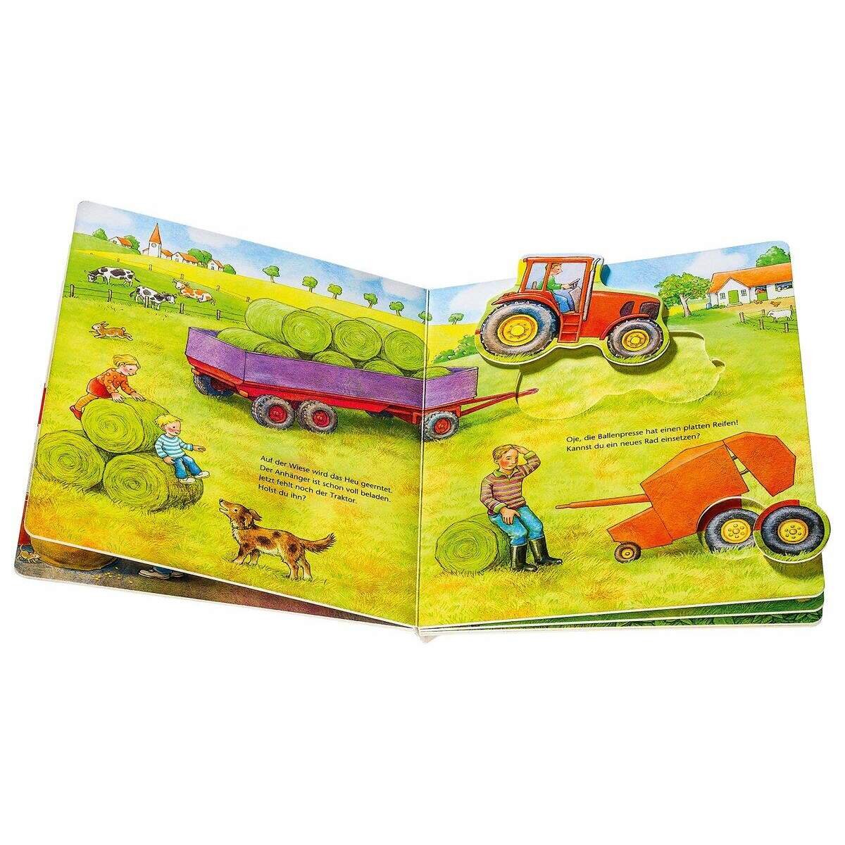 Ravensburger Mein großes Puzzle-Spielbuch Bauernhof