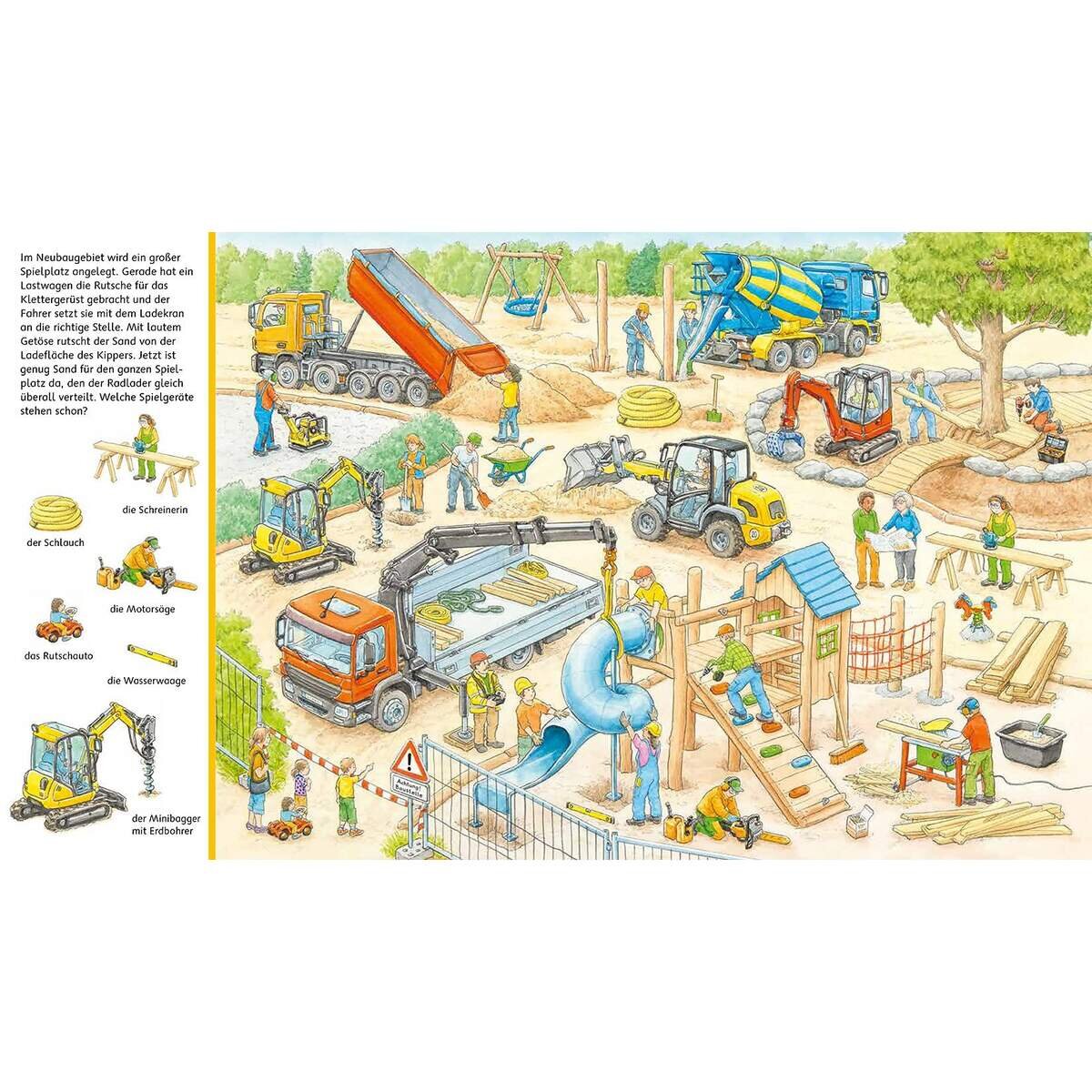 Ravensburger Mein großes Sachen suchen: Viele, viele Baustellen