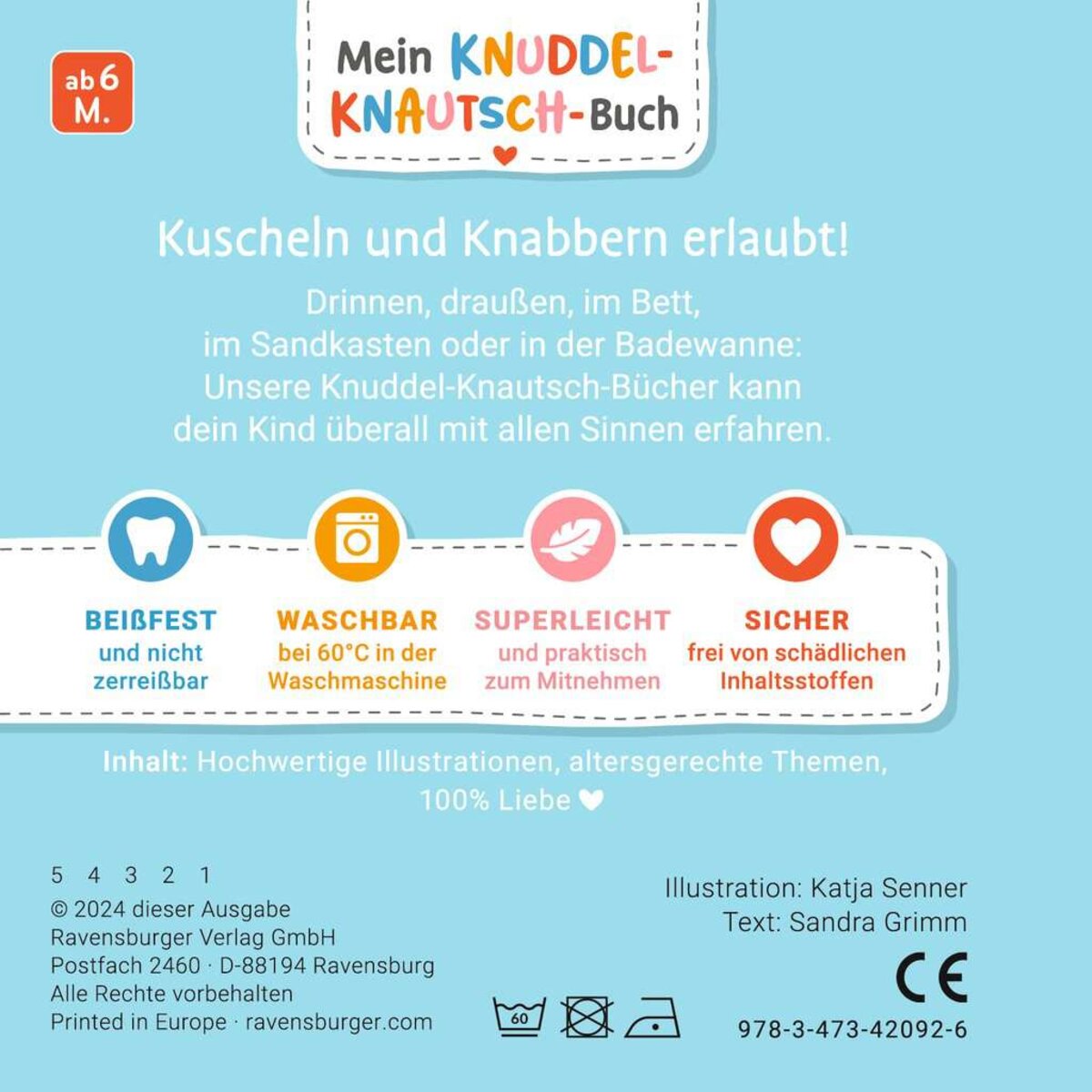 Ravensburger Mein Knuddel-Knautsch-Buch: Meine Tierkinder