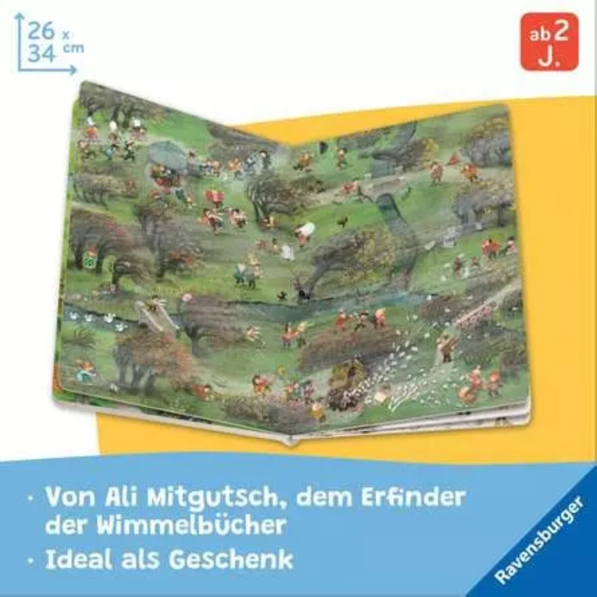 Ravensburger Mein Wimmelbuch. Frühling, Sommer, Herbst und Winter