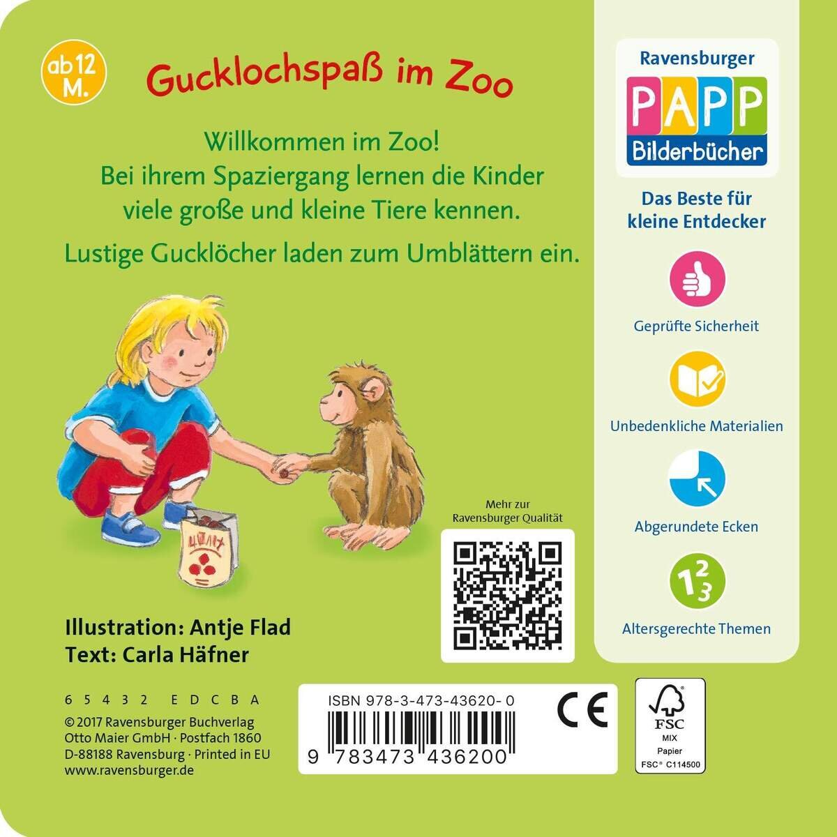 Ravensburger Mein Zoo Gucklochbuch