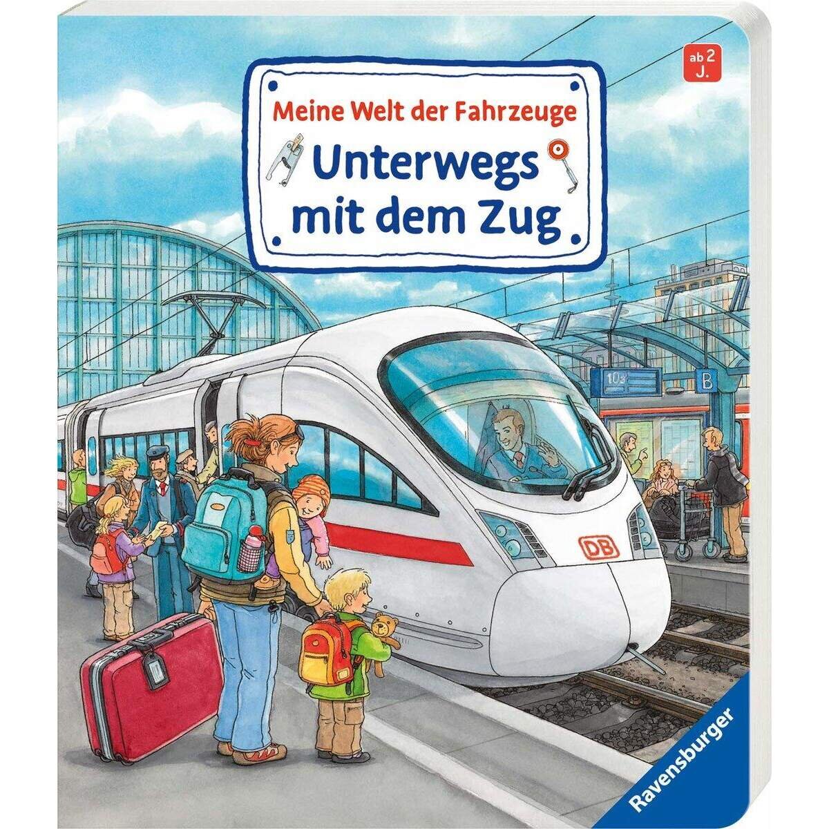 Ravensburger Meine Welt der Fahrzeuge: Unterwegs mit dem Zug
