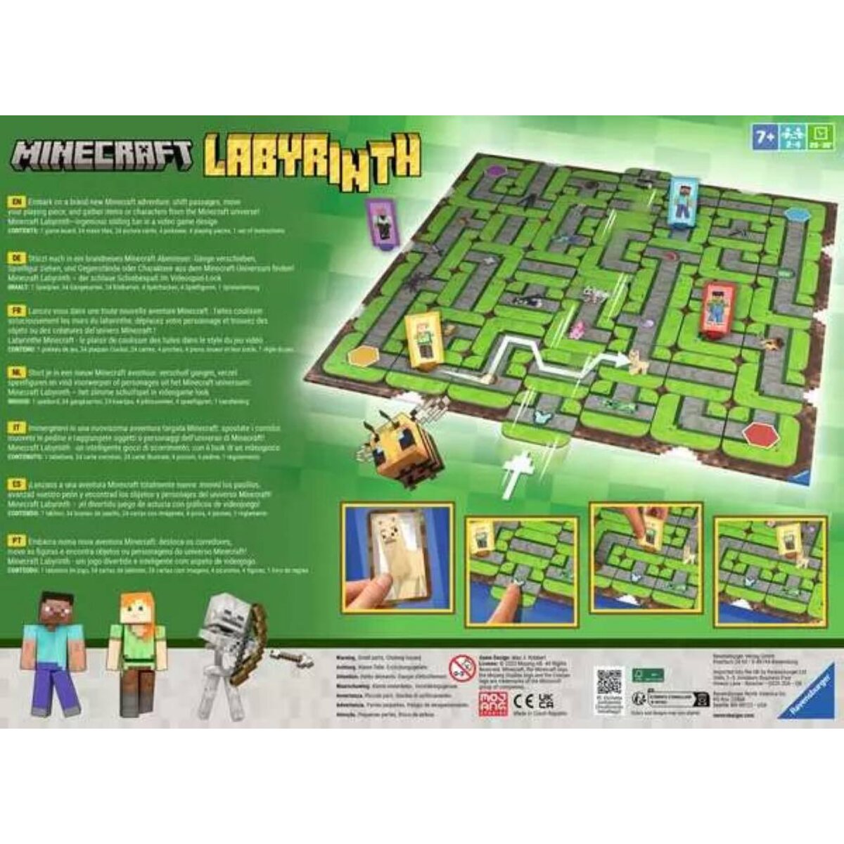 Ravensburger Minecraft Labyrinth Gesellschaftsspiel