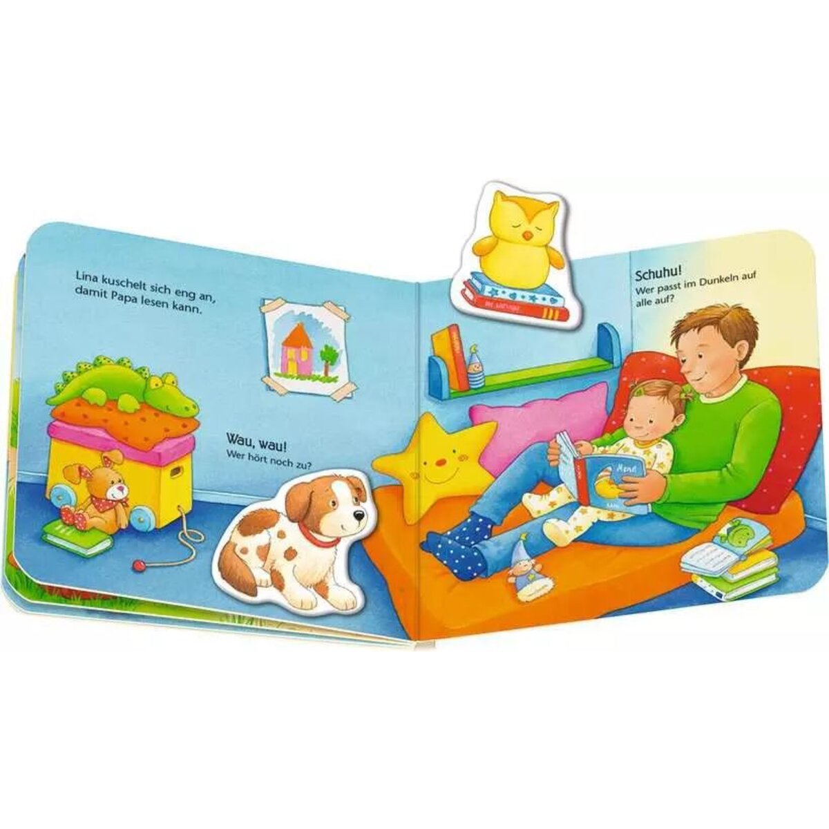 Ravensburger ministeps: Mein erstes Magnetbuch: Wer spielt womit? Meine Welt