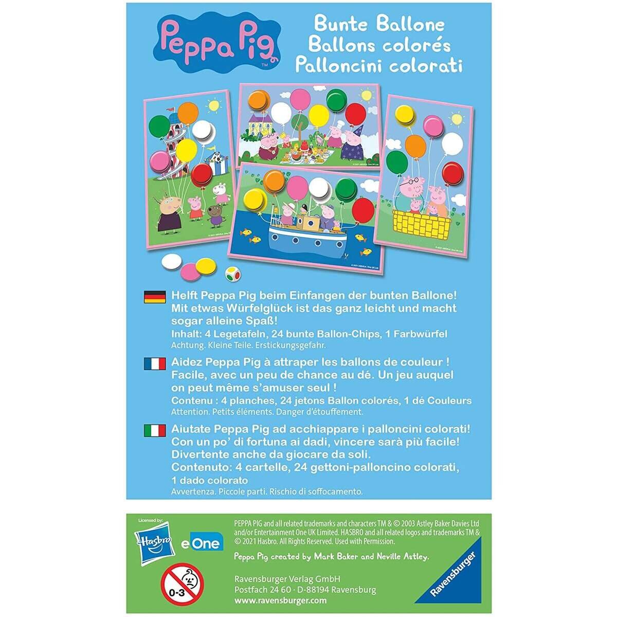 Ravensburger Peppa Pig Bunte Ballone