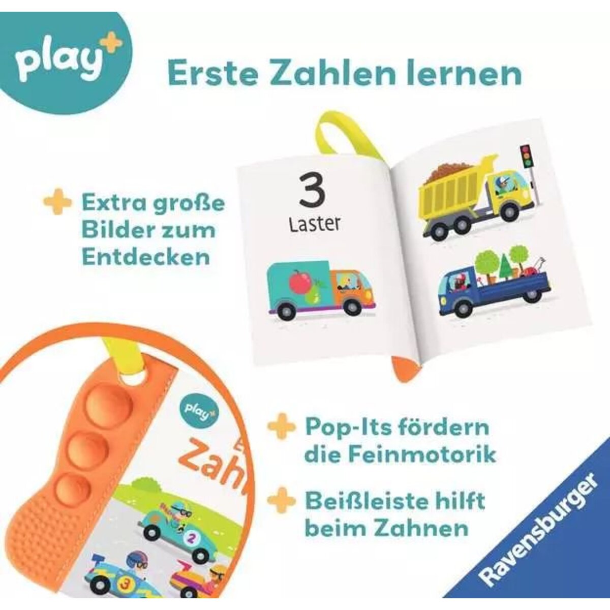 Ravensburger play+ flip&pop: Erste Zahlen