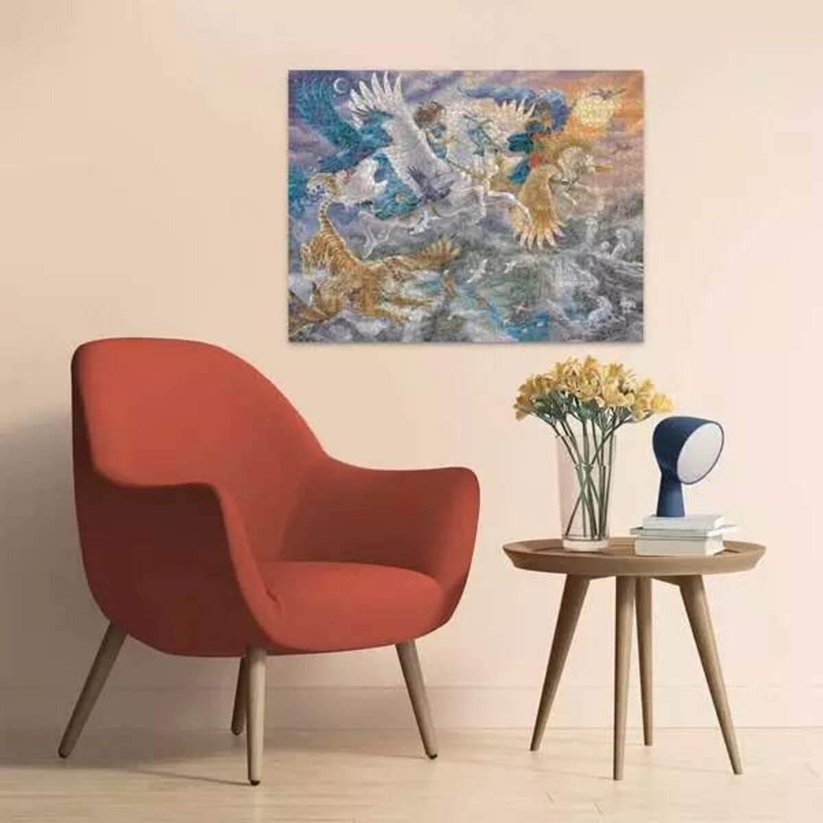 Ravensburger Puzzle - Auf dem Pegasus durch die Lüfte, 2000 Teile