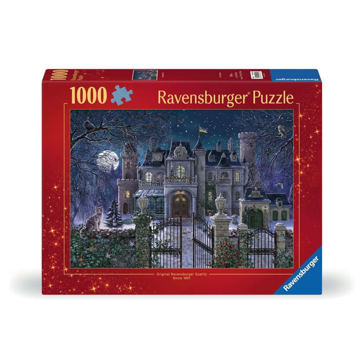 Ravensburger Puzzle - Die Weihnachtsvilla, 1000 Teile