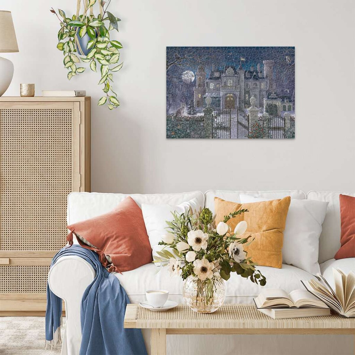 Ravensburger Puzzle - Die Weihnachtsvilla, 1000 Teile