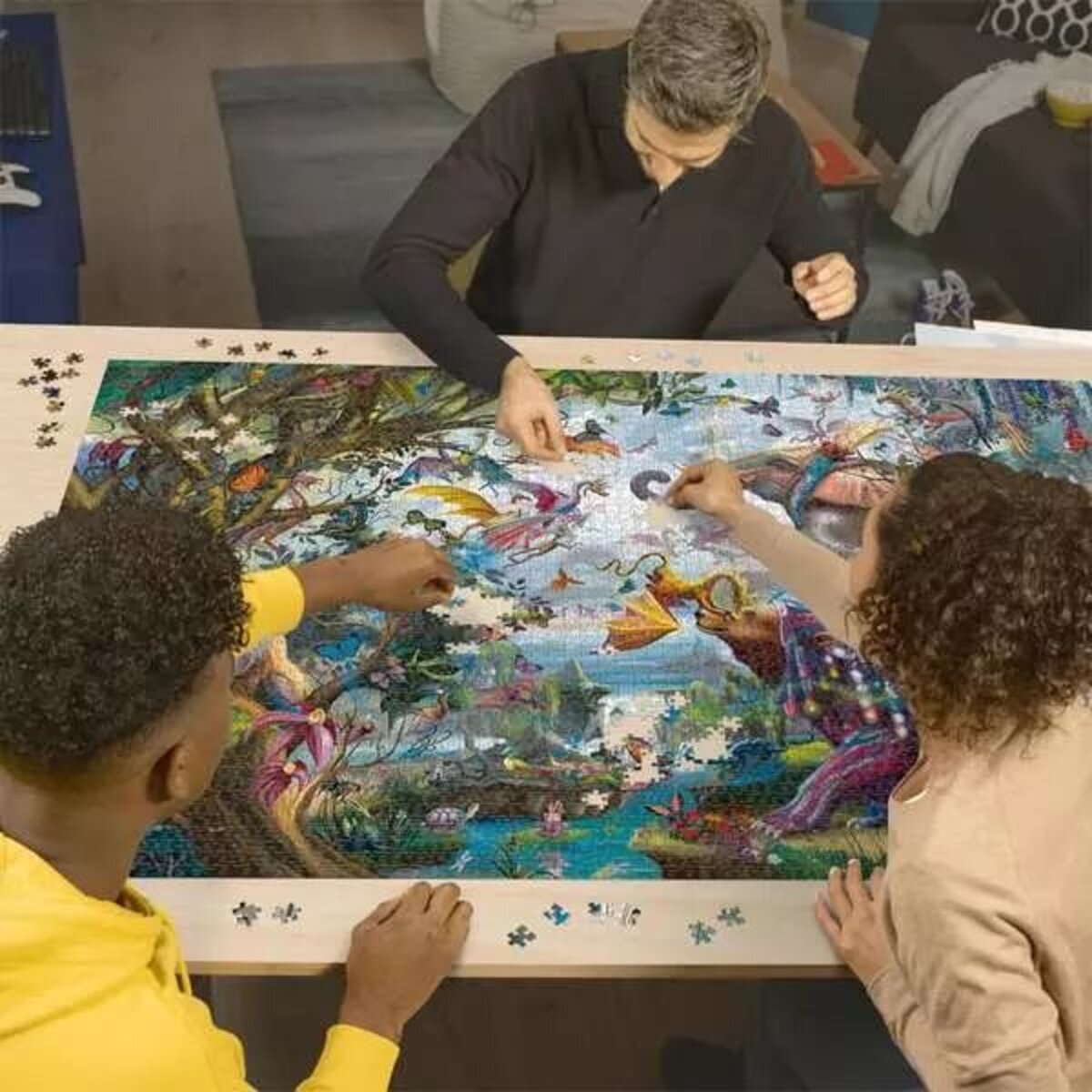 Ravensburger Puzzle - Die Drachen der Tropen, 4000 Teile