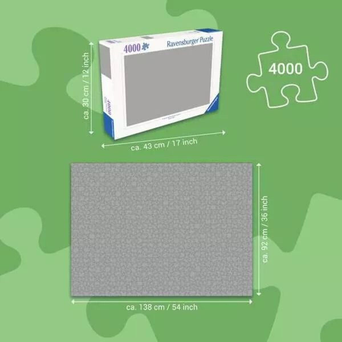 Ravensburger Puzzle - Die Drachen der Tropen, 4000 Teile