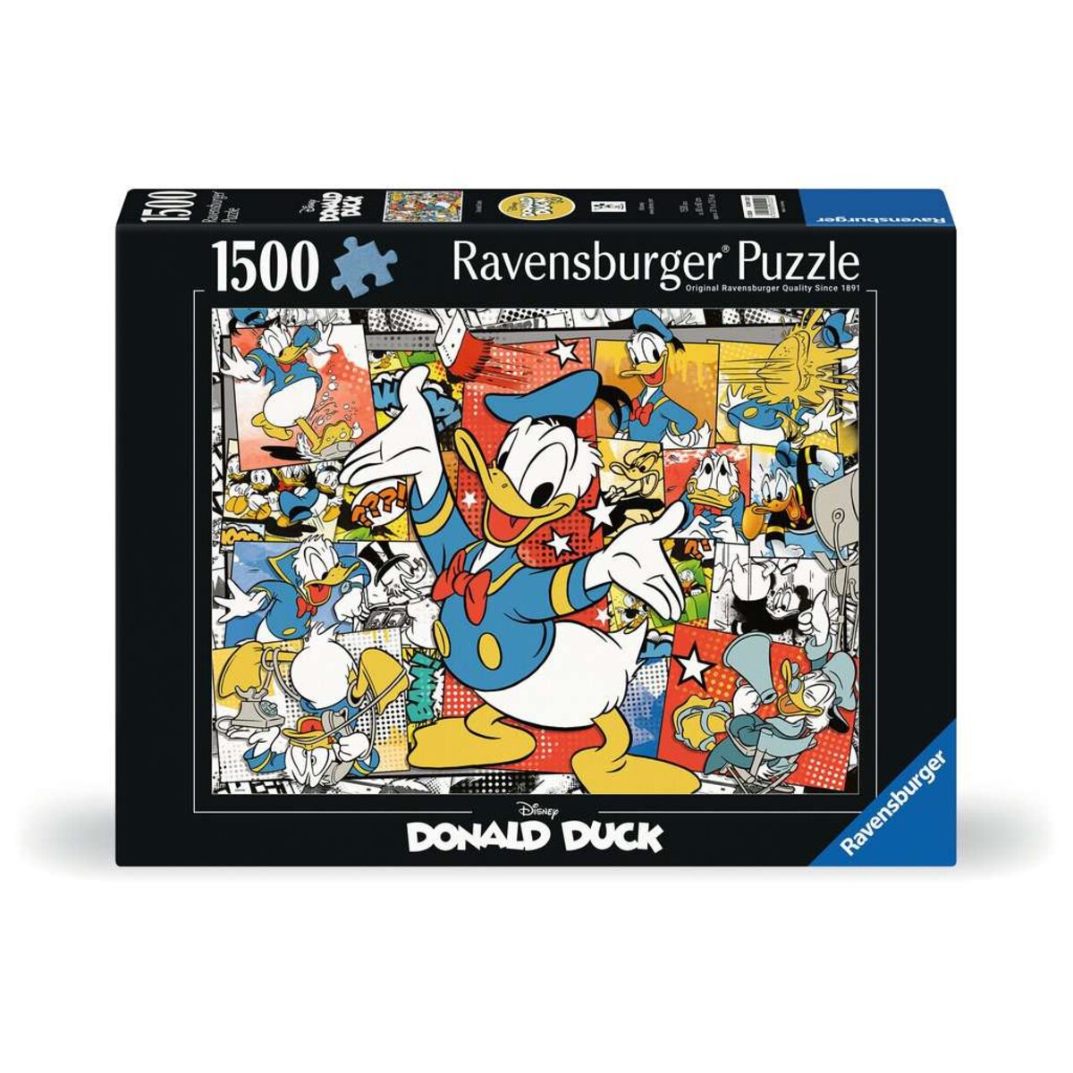 Ravensburger Puzzle - Disney: Donald Duck, 1500 Teile