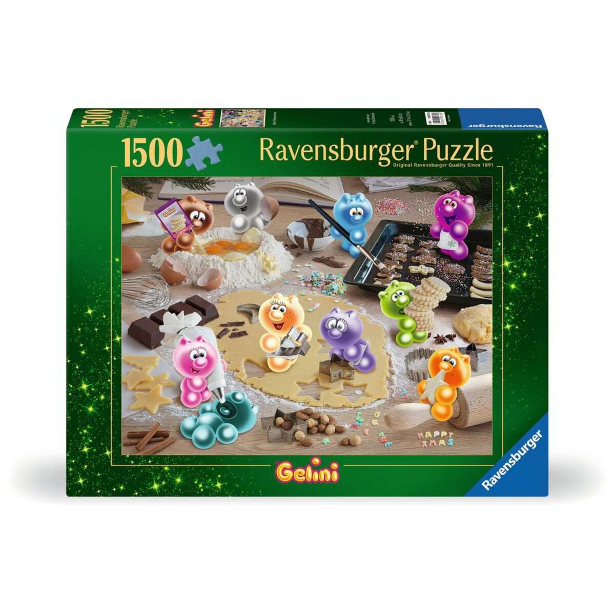 Ravensburger Puzzle - Gelinis Weihnachtsbäckerei, 1500 Teile
