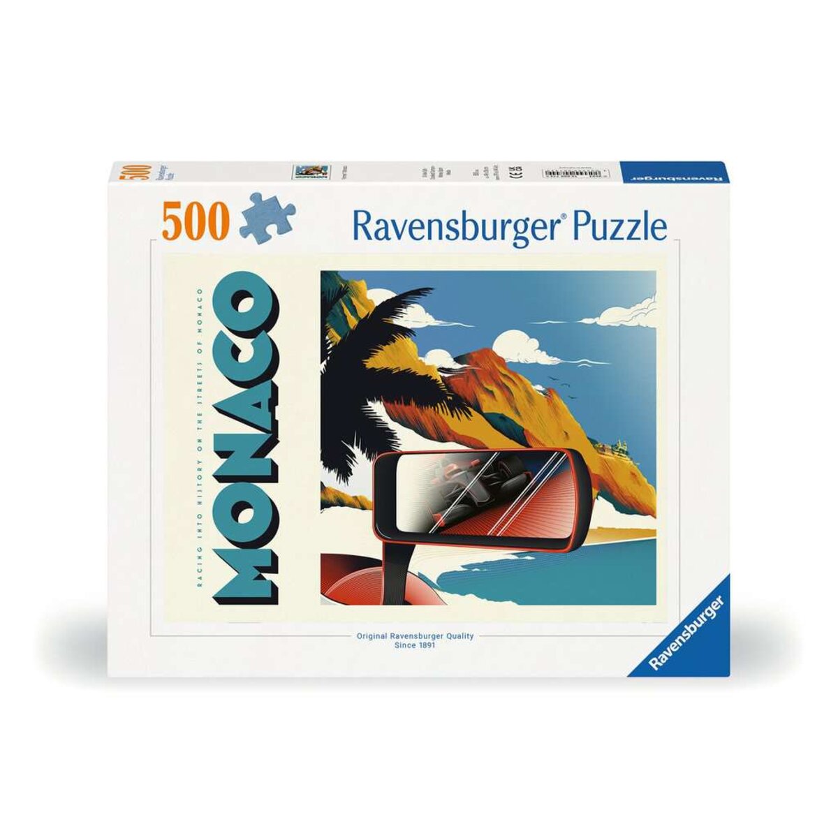Ravensburger Puzzle - Großer Preis von Monaco, 500 Teile