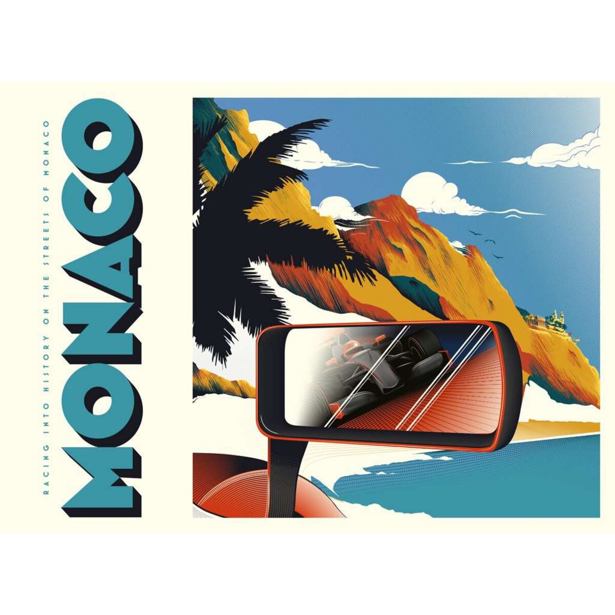 Ravensburger Puzzle - Großer Preis von Monaco, 500 Teile