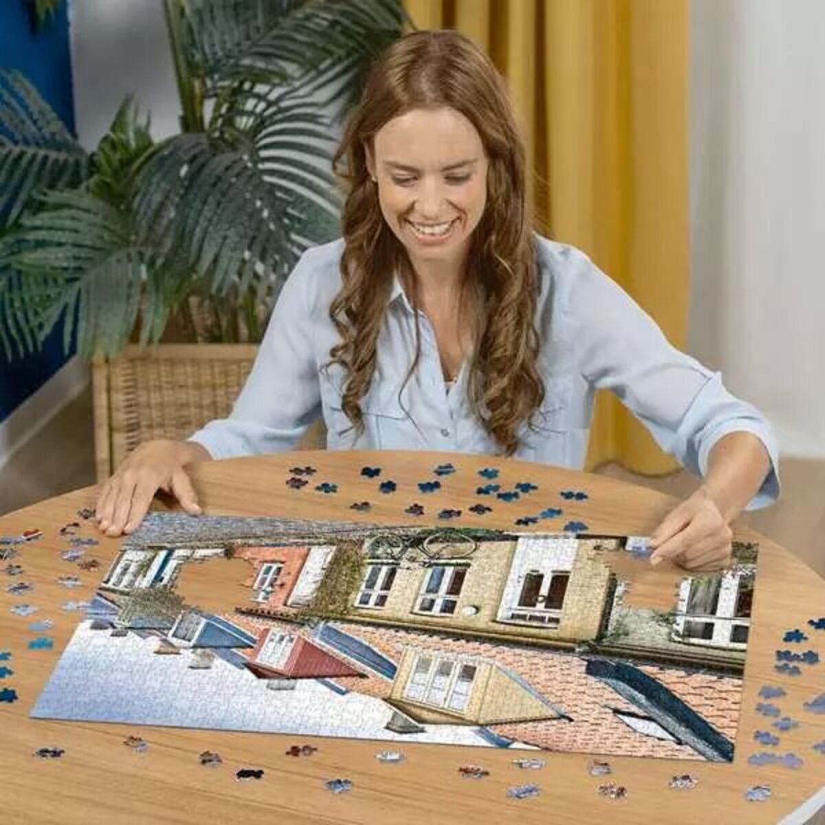 Ravensburger Puzzle - Häuser in Aarhus, Dänemark, 1000 Teile