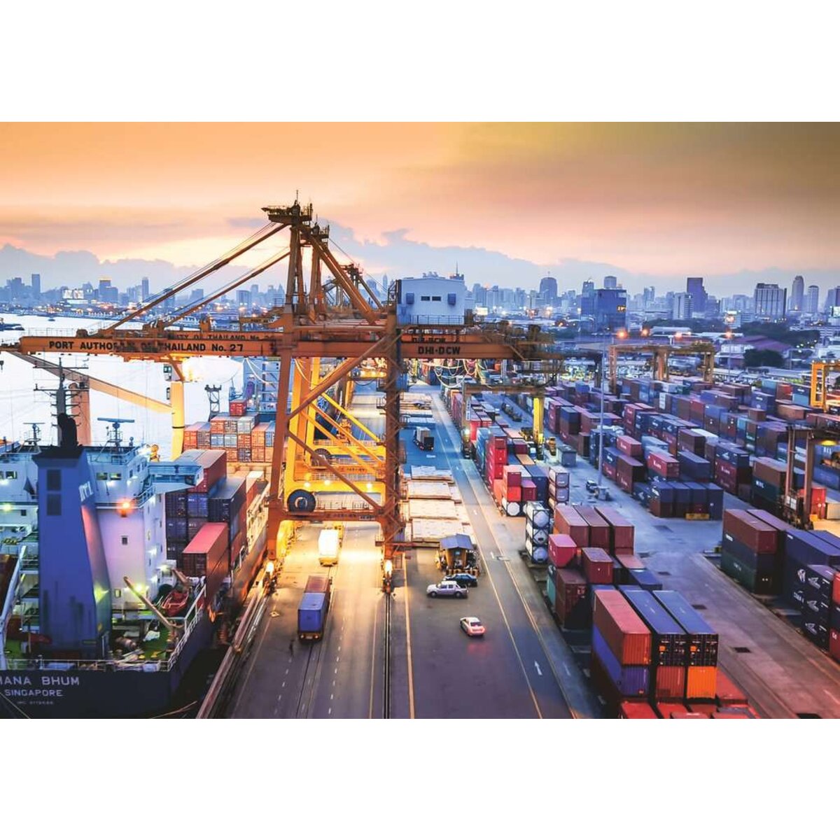 Ravensburger Puzzle - Hafen, 1000 Teile