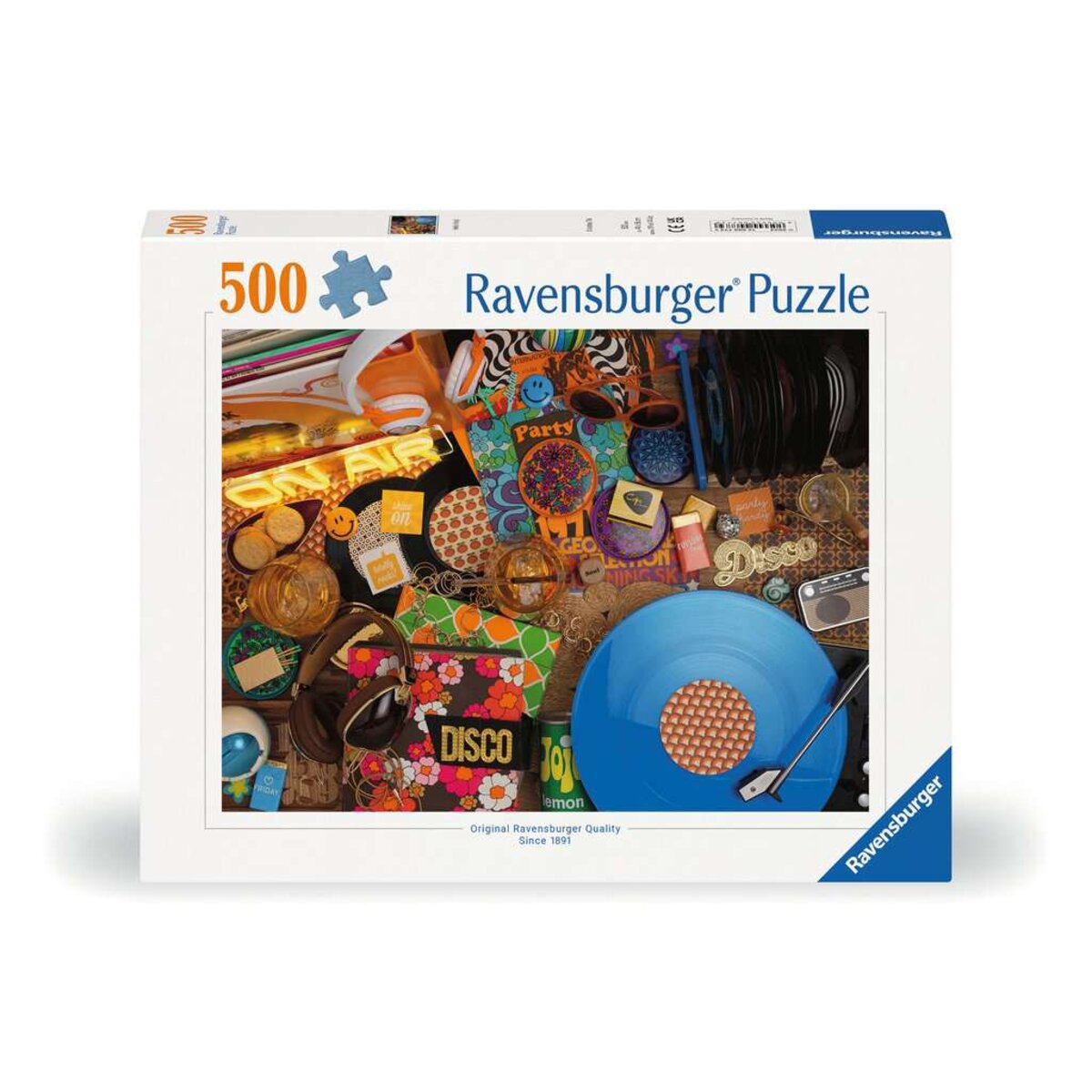 Ravensburger Puzzle - Hallo Vinyl!, 500 Teile
