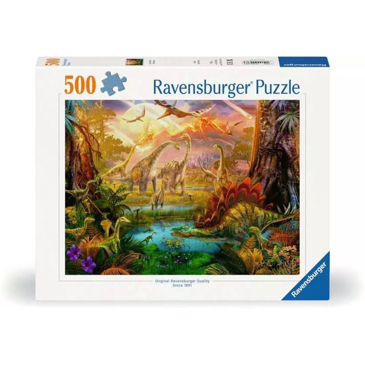 Ravensburger Puzzle - Im Dinoland, 500 Teile