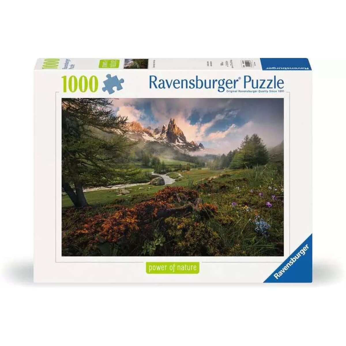 Ravensburger Puzzle - Malerische Stimmung im Vallée de la Clarée, Französische Alpen, 1000 Teile