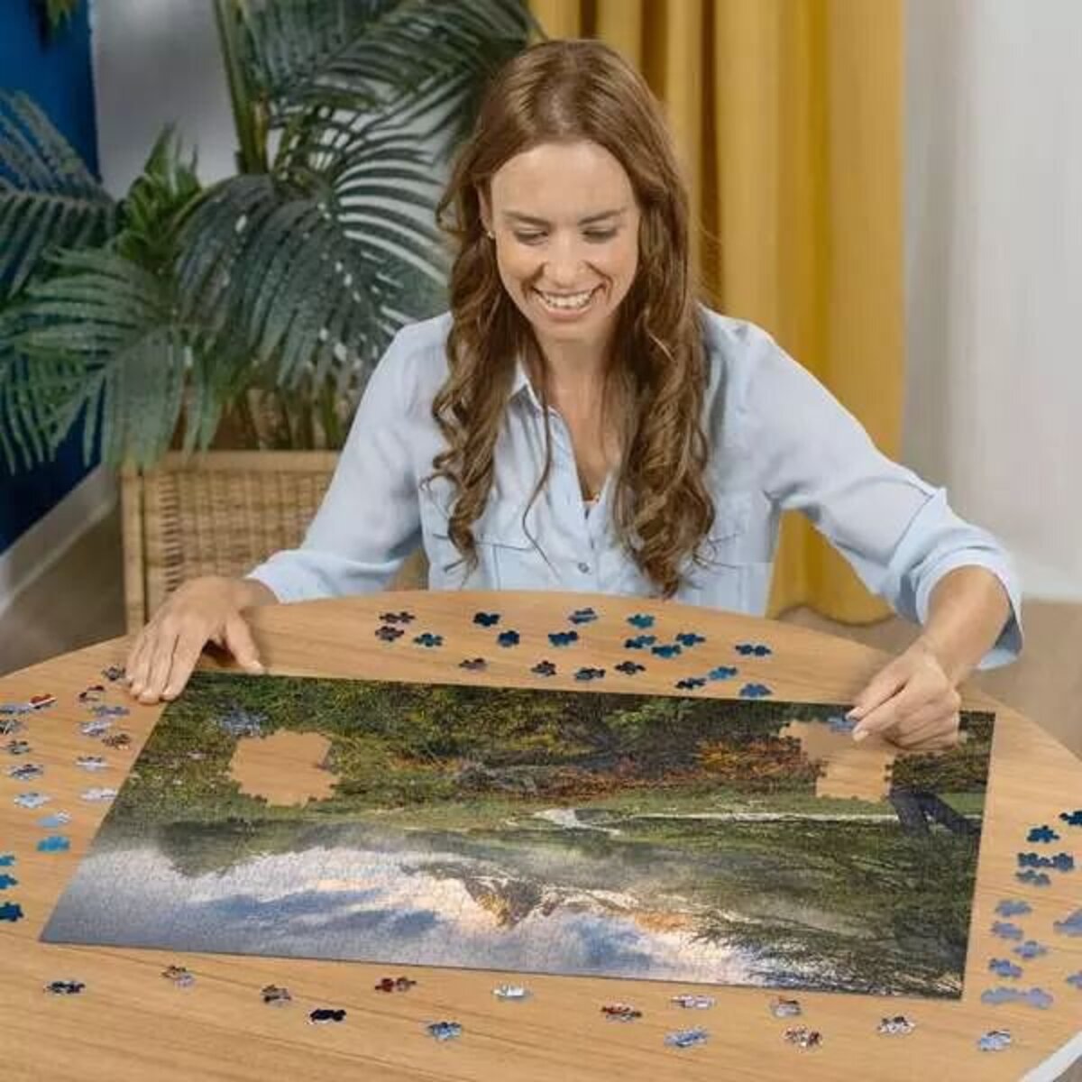 Ravensburger Puzzle - Malerische Stimmung im Vallée de la Clarée, Französische Alpen, 1000 Teile