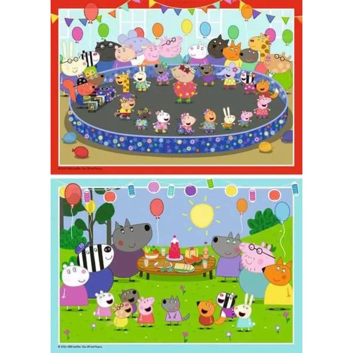 Ravensburger Puzzle - Partyzeit! 2 x 24 Teile