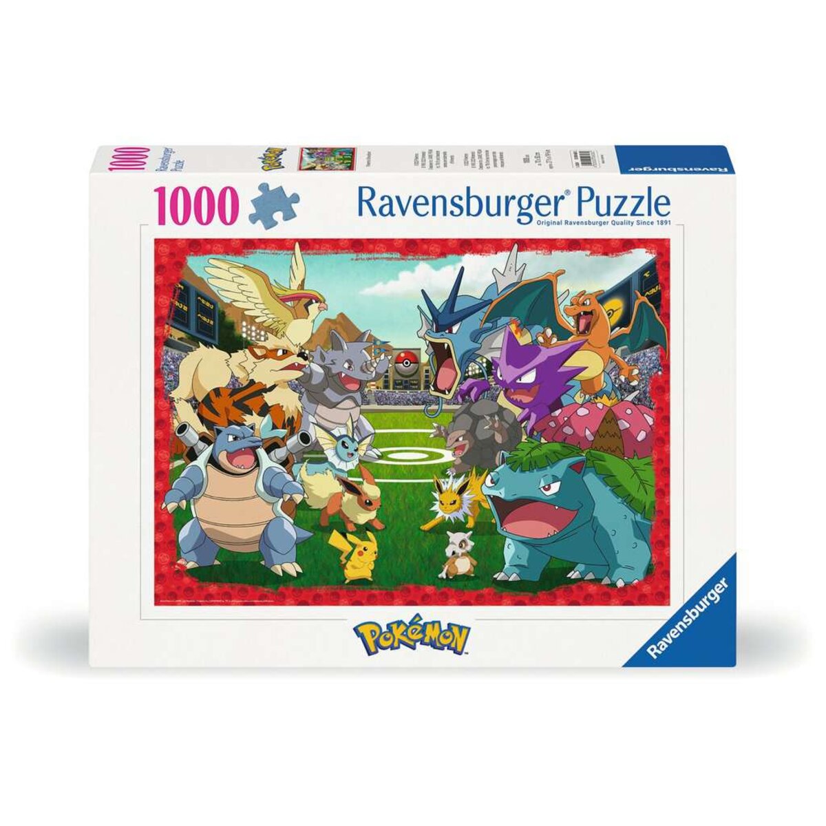 Ravensburger Puzzle - Pokémon Kräftemessen, 1000 Teile