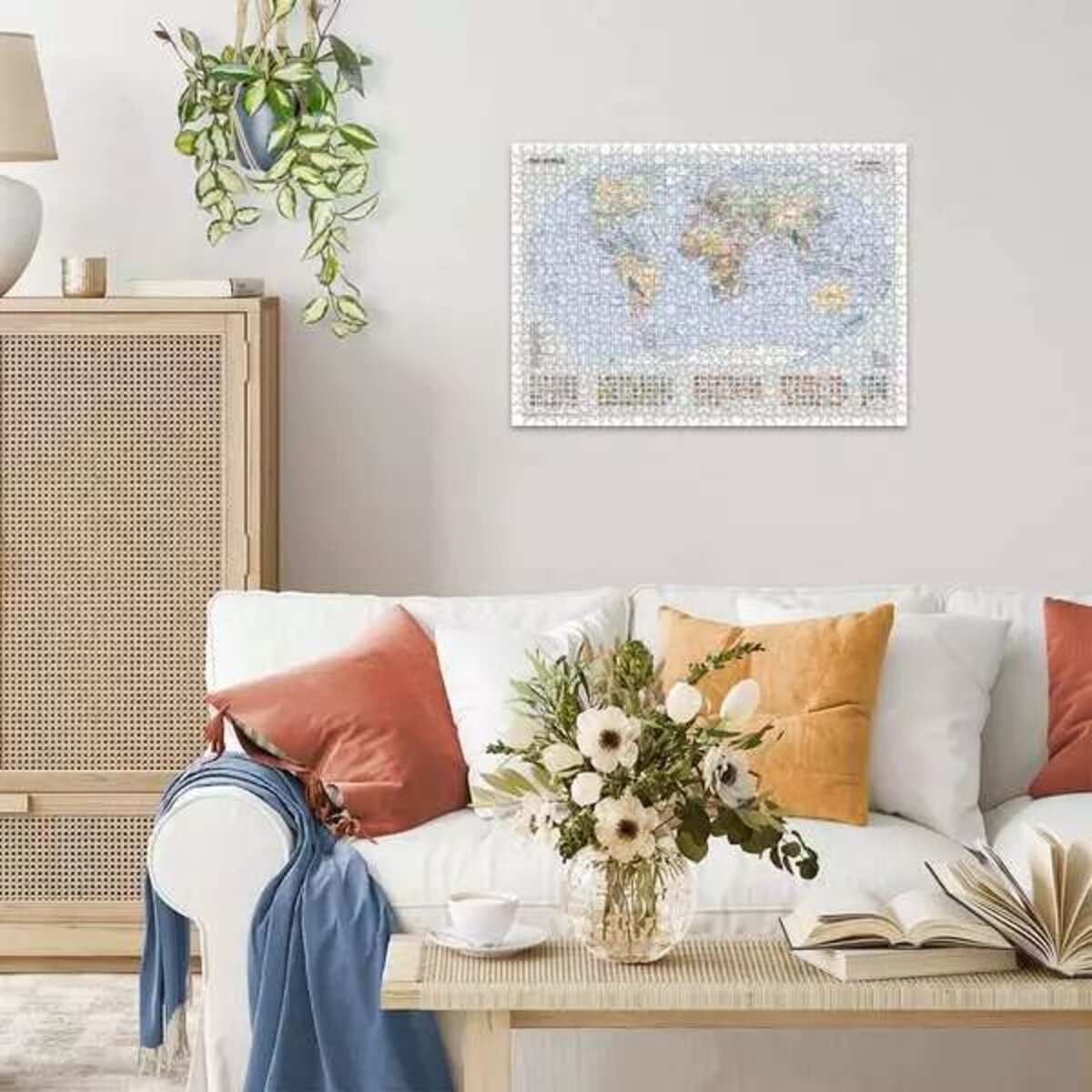 Ravensburger Puzzle - Politische Weltkarte, 1000 Teile