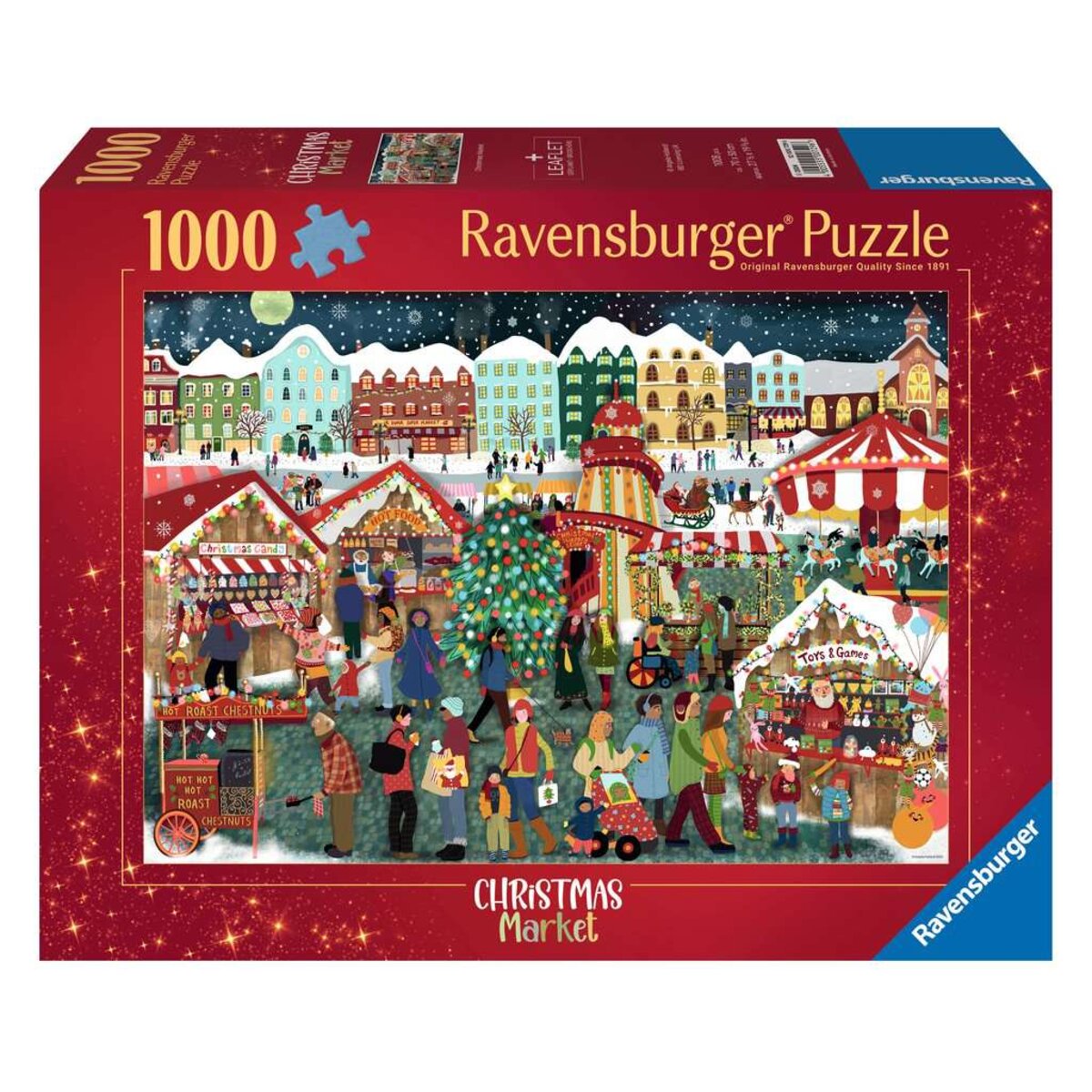 Ravensburger Puzzle - Weihnachtsmarkt, 1500 Teile