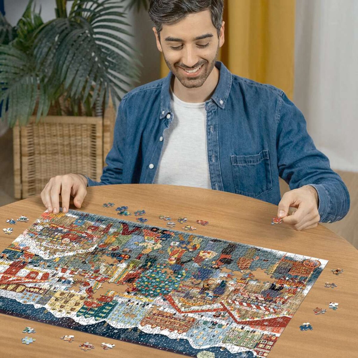 Ravensburger Puzzle - Weihnachtsmarkt, 1500 Teile