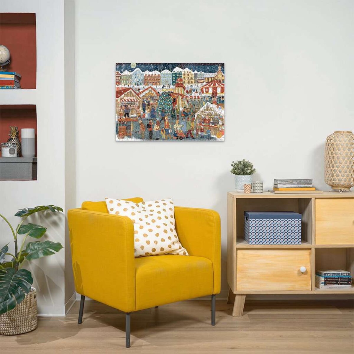 Ravensburger Puzzle - Weihnachtsmarkt, 1500 Teile