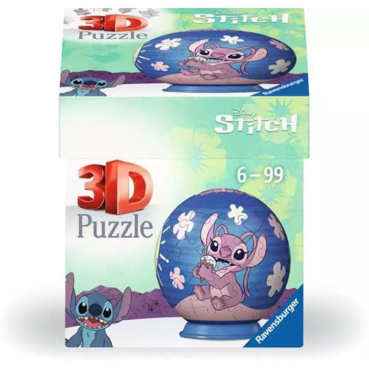 Ravensburger 3D Puzzle-Ball Disney Angel, 54 Teile