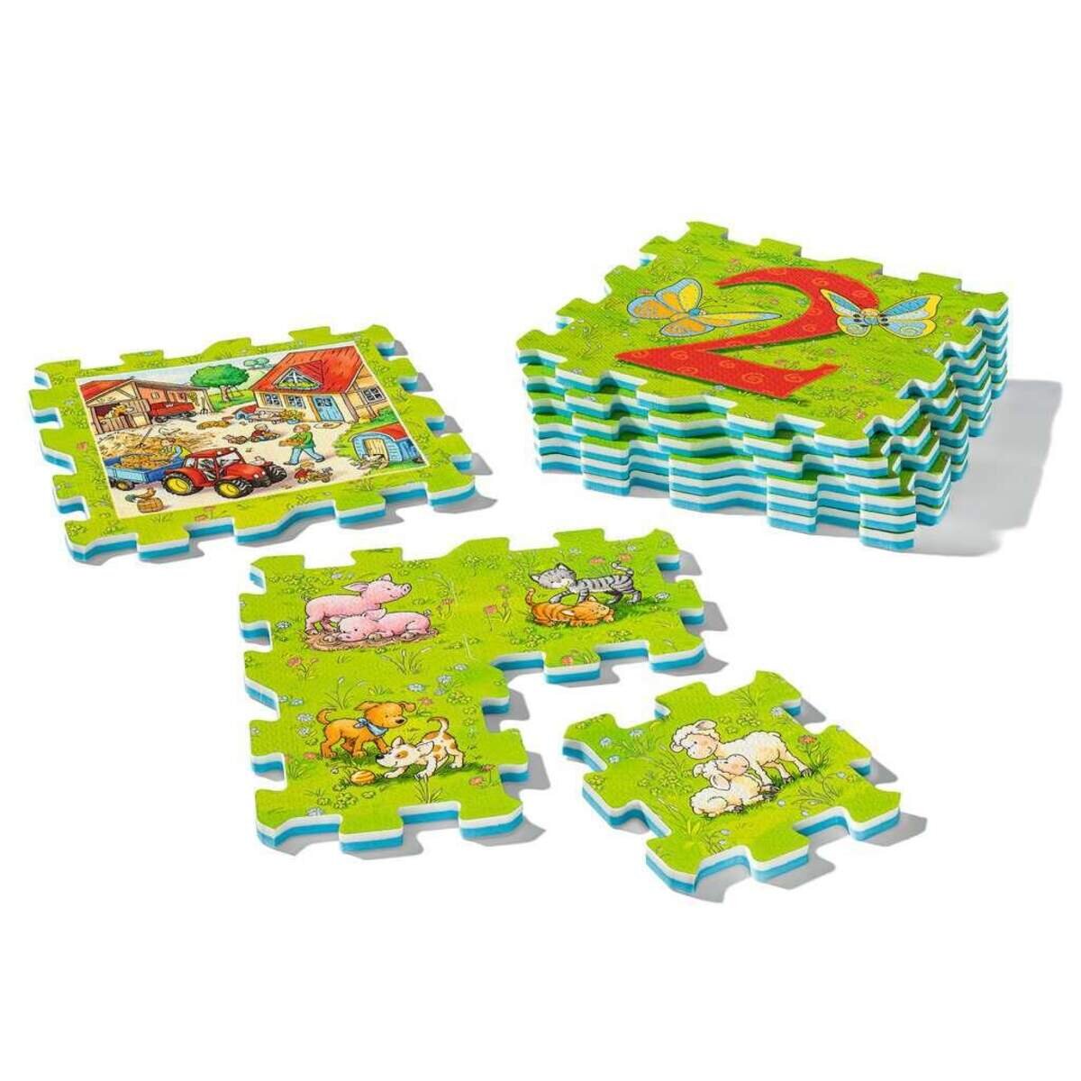 Ravensburger Puzzle Erstes Zählen und Bauernhoftiere