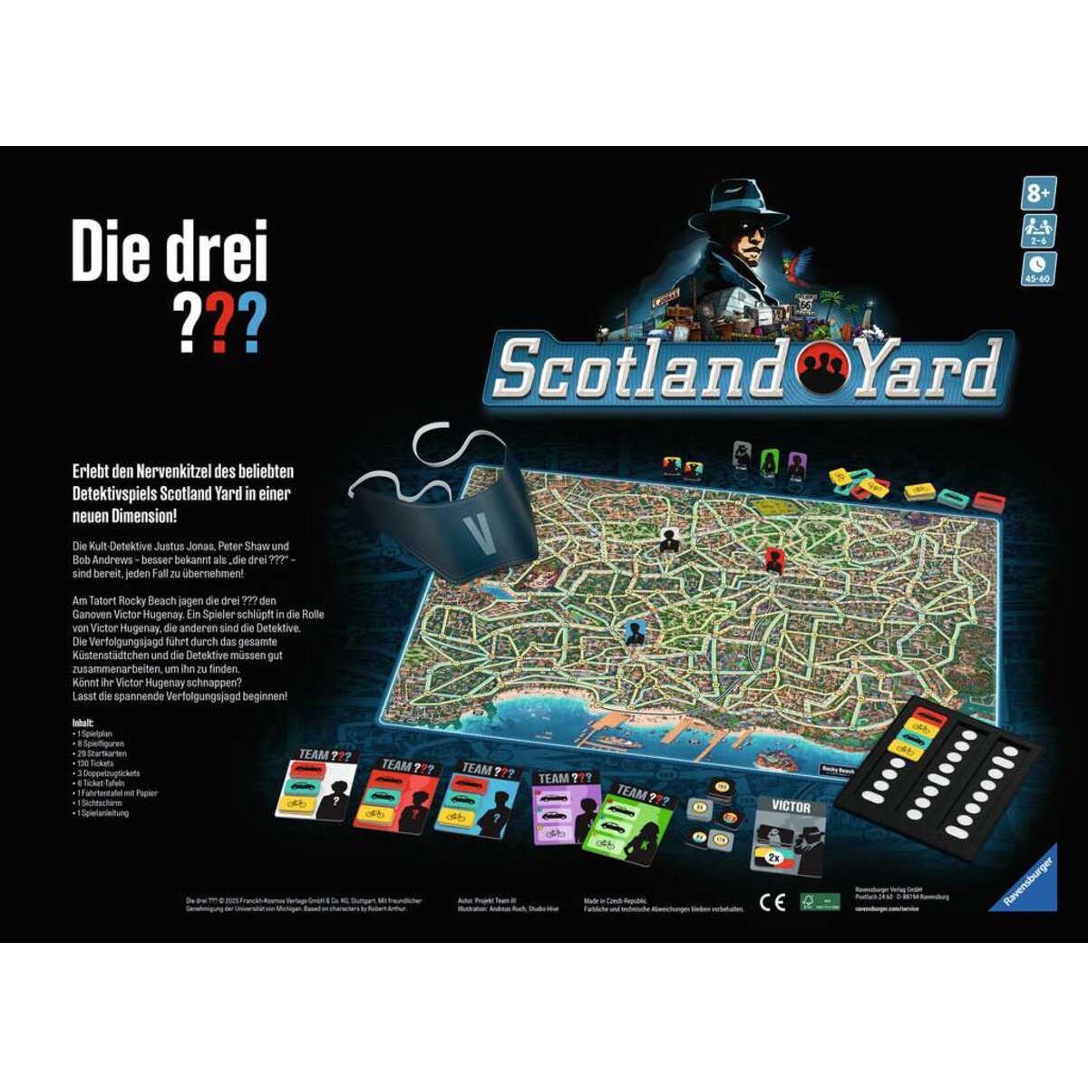 Ravensburger Scotland Yard Die drei ???