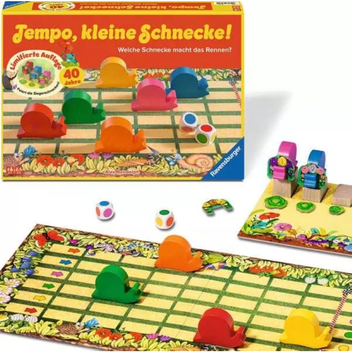 Ravensburger Tempo kleine Schnecke! 40 Jahre jubiläumsedition Kinderspiel