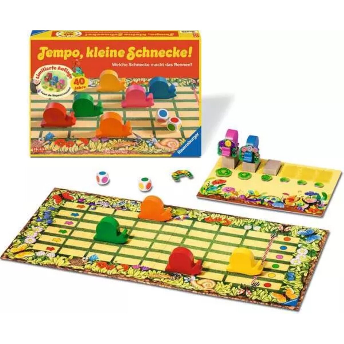 Ravensburger Tempo kleine Schnecke! 40 Jahre jubiläumsedition Kinderspiel