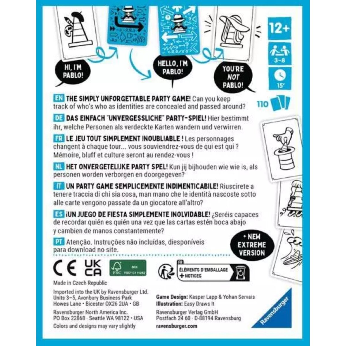 Ravensburger That´s not a hat Incognito Kartenspiel
