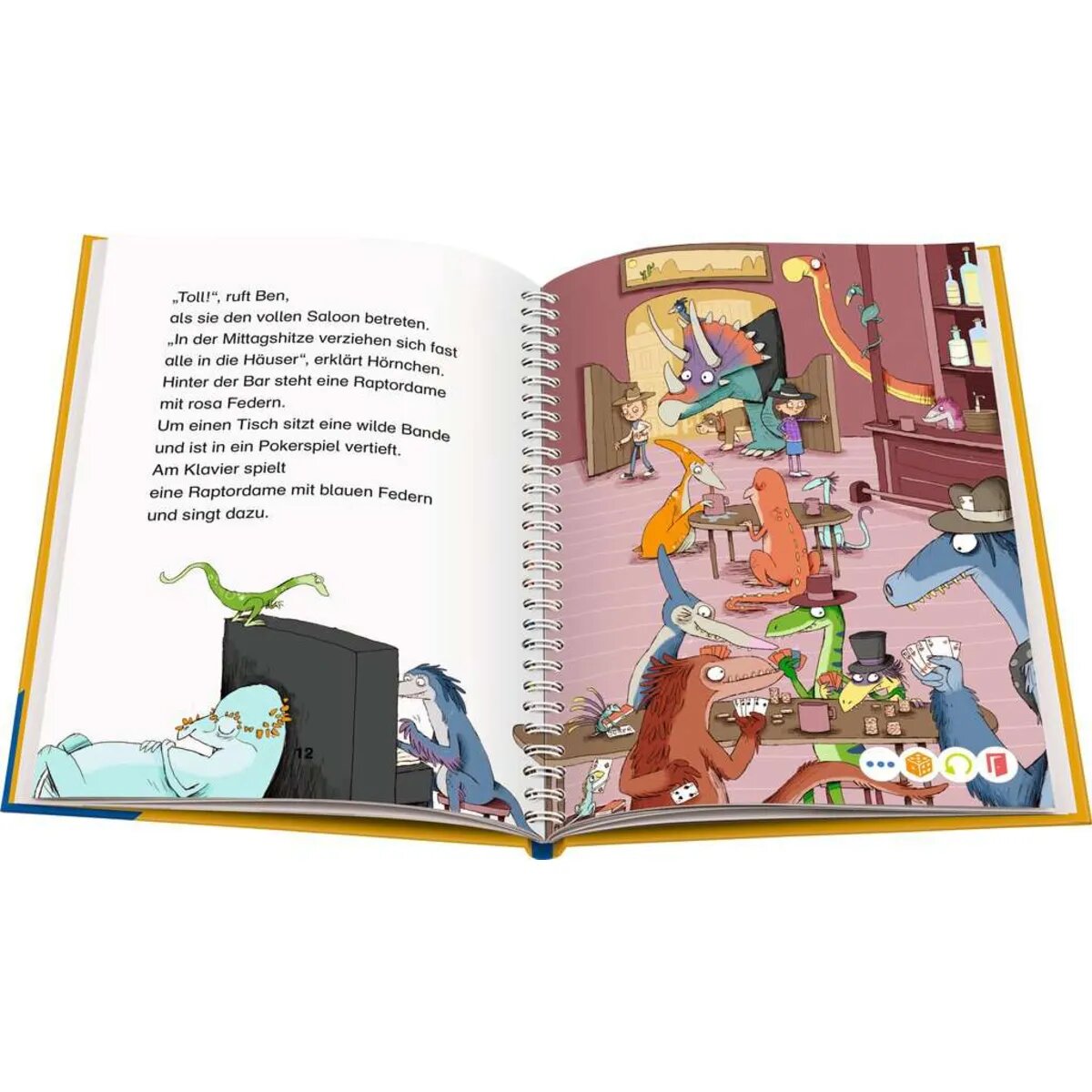 Ravensburger tiptoi® Lese-Lausch-Abenteuer Dino-Stadt