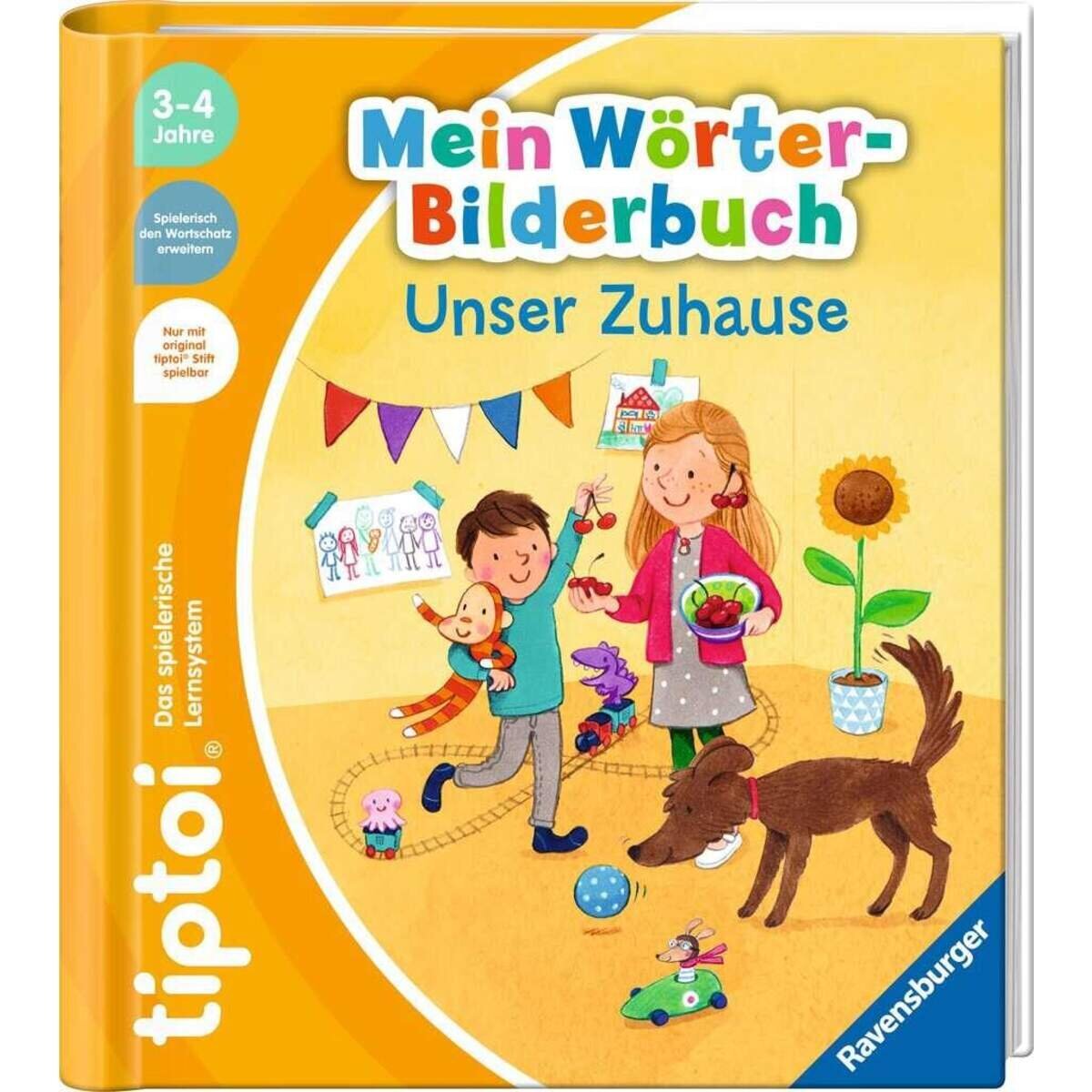 Ravensburger tiptoi® Mein Wörter-Bilderbuch Unser Zuhause
