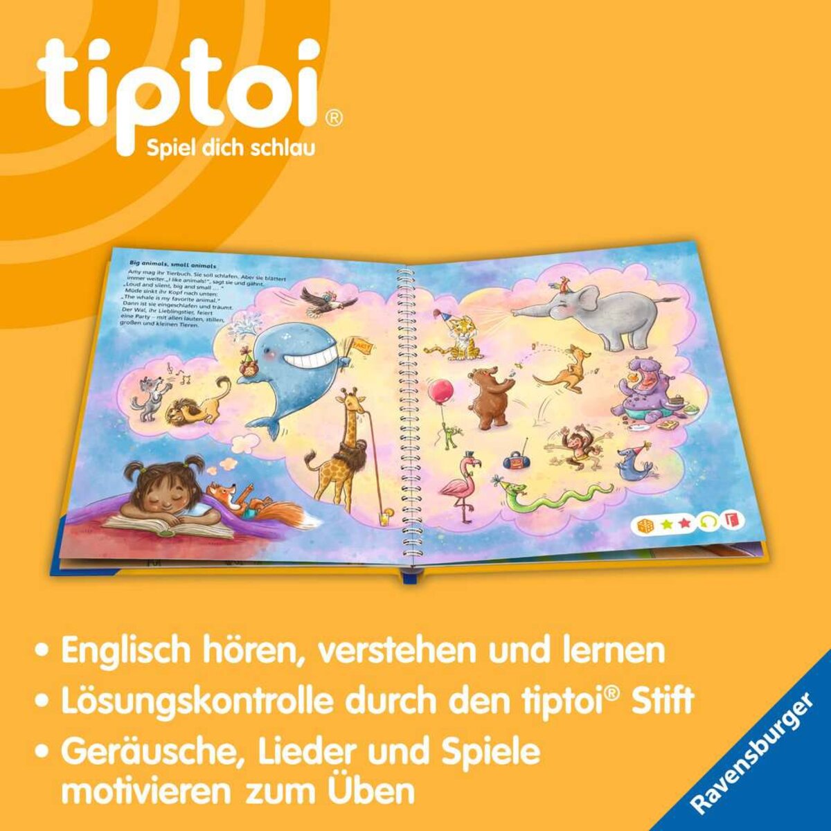 Ravensburger tiptoi® Meine Lern-Spiel-Welt: Englisch