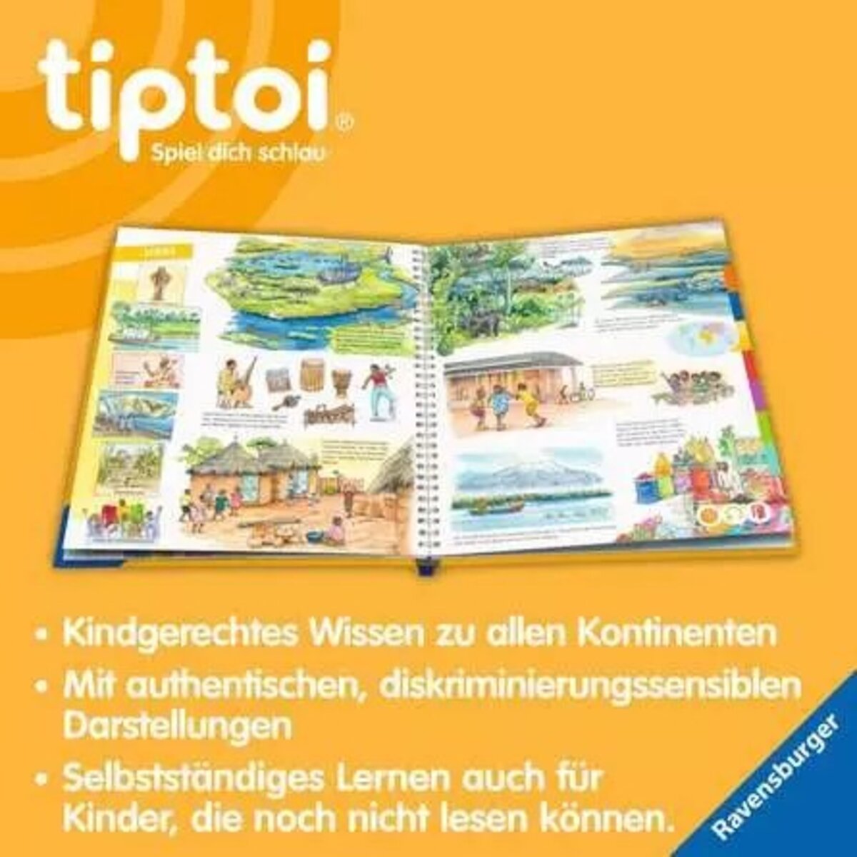 Ravensburger tiptoi® Weltatlas