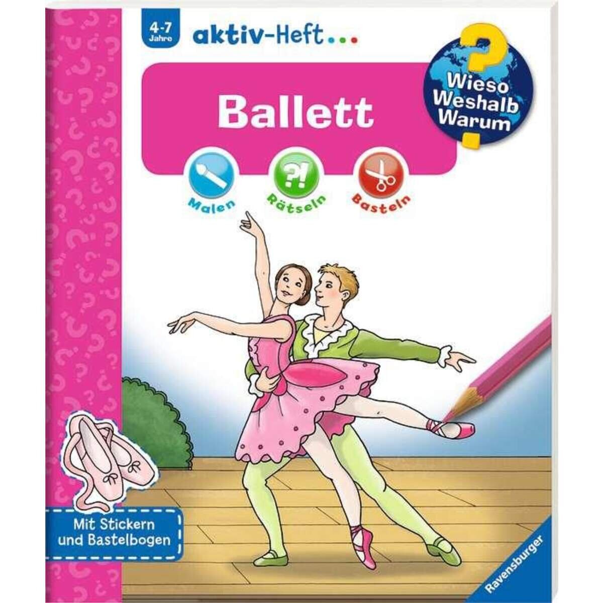 Ravensburger Wieso? Weshalb? Warum? Aktiv Heft Ballett