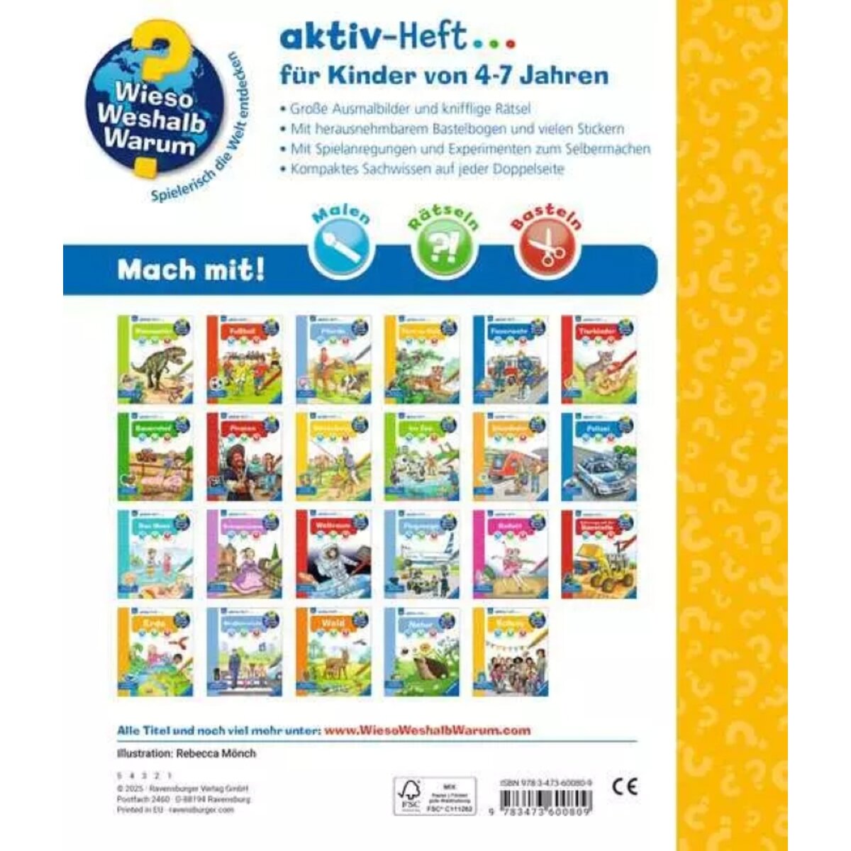 Ravensburger Wieso? Weshalb? Warum? Aktiv-Heft Schule