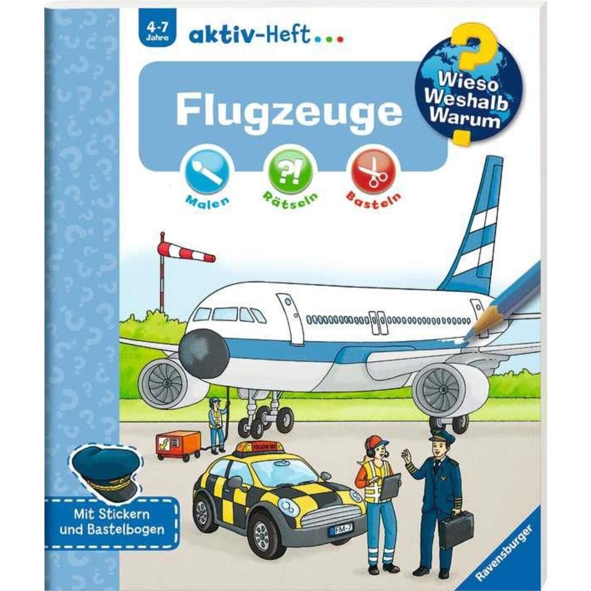 Ravensburger Wieso? Weshalb? Warum? Aktiv-Heft Flugzeuge