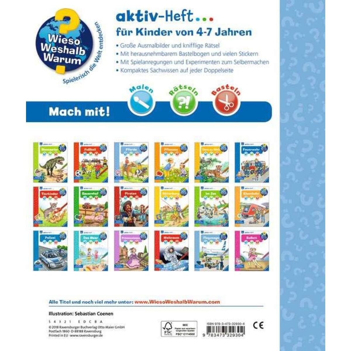 Ravensburger Wieso? Weshalb? Warum? Aktiv-Heft Flugzeuge