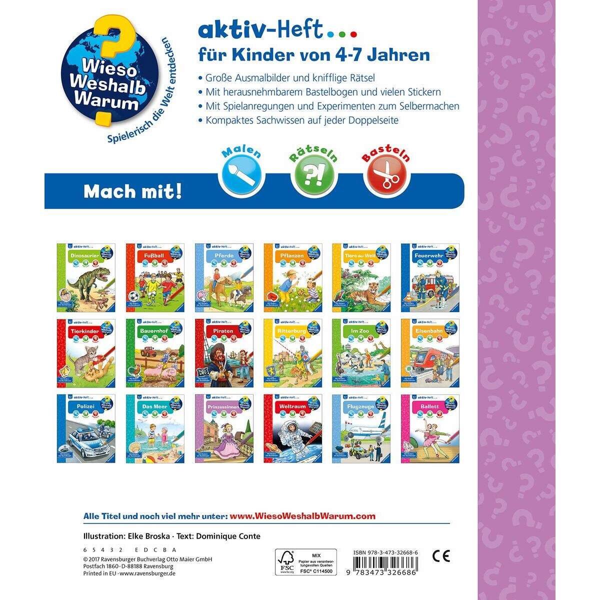 Ravensburger Wieso? Weshalb? Warum? aktiv-Heft - Prinzessinnen