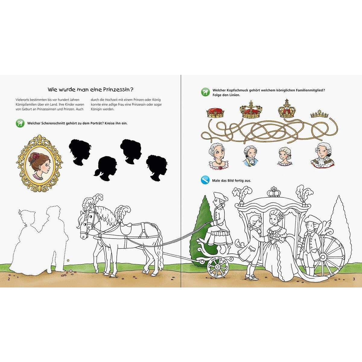 Ravensburger Wieso? Weshalb? Warum? aktiv-Heft - Prinzessinnen